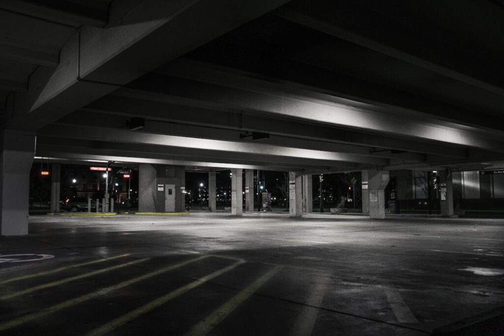 Photography of Empty Parking Lot